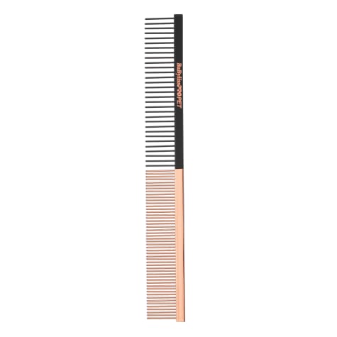 BaByliss PRO PET Rose Gold/Black Dog Comb