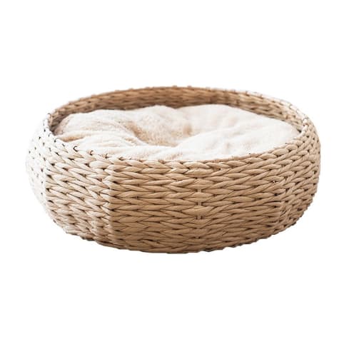 PetPals Group Cozy Nest Eco-Friendly Handwoven Pet Bed