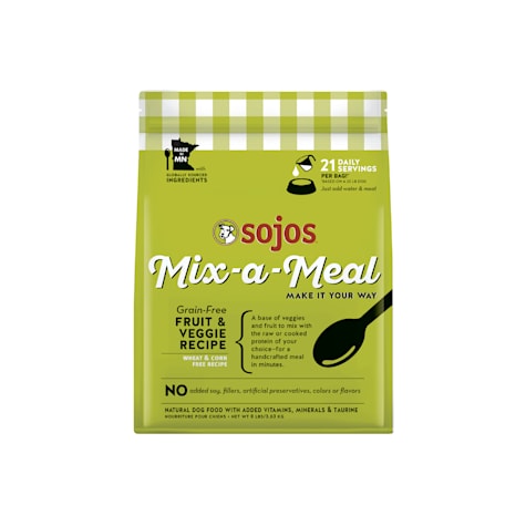 Sojos Mix-A-Meal Grain-Free Fruit & Veggie Pre-Mix Dry Dog Food