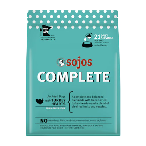 Sojos Complete Grain-Free Adult Turkey Recipe Freeze-Dried Raw Dog Food