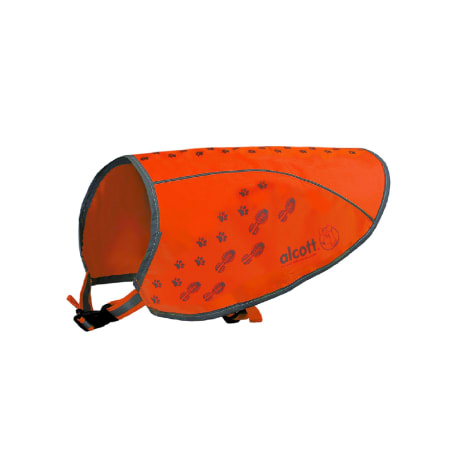 alcott Neon Orange Visibility Dog Vest
