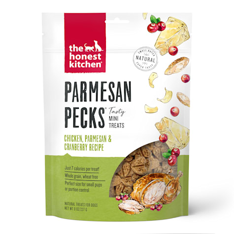 The Honest Kitchen Parmesan Pecks: Chicken, Parmesan & Cranberry Recipe Dog Treats