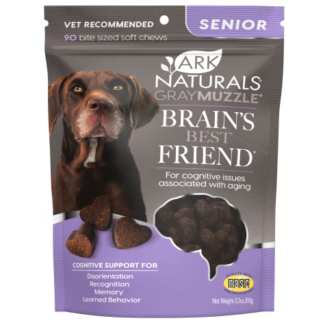 Ark Naturals Gray Muzzle Brain's Best Friend Dog Soft Chews