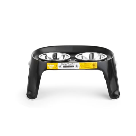 EveryYay Dining In Elevated Double Diner Dog Feeder