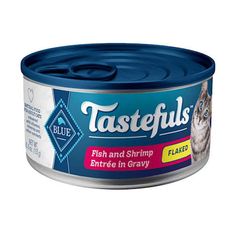 Blue Buffalo Tastefuls Wet Cat Food with Fish & Shrimp