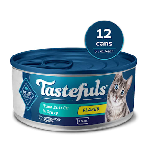 Blue Buffalo Tastefuls Made with Natural Ingredients, Tuna Flaked Wet Cat Food
