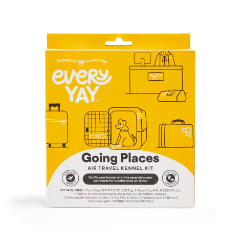 EveryYay Going Places Air Travel Dog Kennel Kit