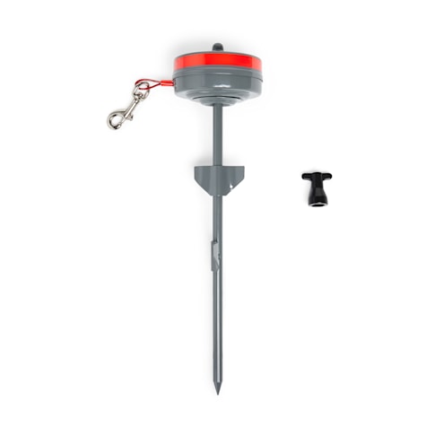 EveryYay Stretch Your Legs Heavy Retractable Tie Out, For Dogs up to 100 lbs.
