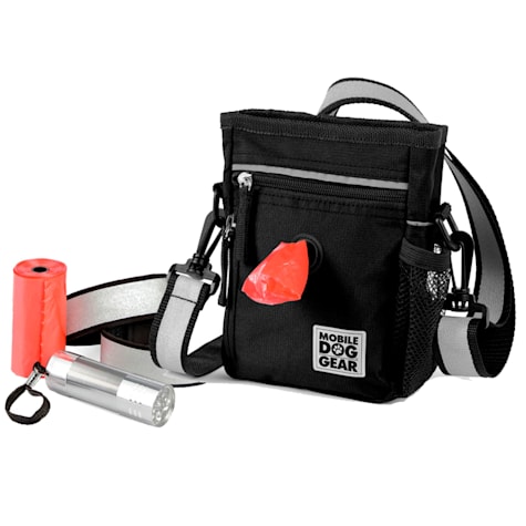 Mobile Dog Gear Black Day/Night Walking Bag