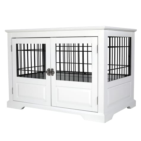 Zoovilla Fairview Triple Door White Dog Crate