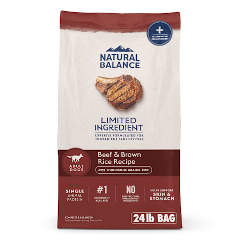 Natural Balance Limited Ingredient Beef & Brown Rice Recipe Dry Dog Food