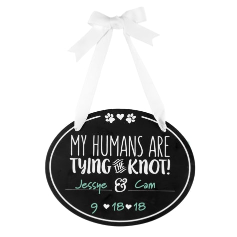 Pearhead Pet Engagement Announcement Chalkboard