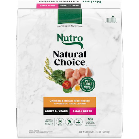 Nutro Natural Choice Chicken and Brown Rice Small Breed Adult Dry Dog Food