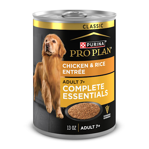 Purina Pro Plan 7 Plus Chicken and Rice Entree Classic for Senior Adult Wet Dog Food