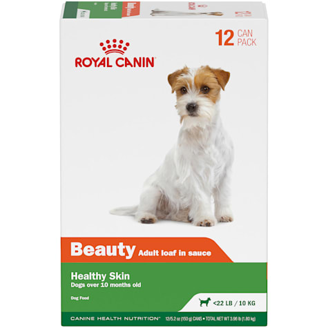 Royal Canin Canine Health Nutrition Beauty Adult Loaf in Sauce Canned Dog Food Variety Pack