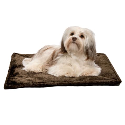 FurHaven Espresso ThermaNAP Faux Fur Self-Warming Pet Bed Mat