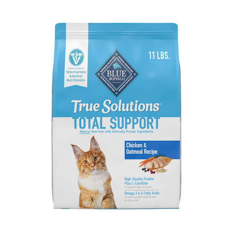 Blue Buffalo True Solutions Fab Feline Chicken Natural Dry Food for Adult Indoor Cats