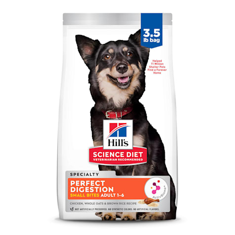 Hill's Science Diet Adult Perfect Digestion Small Bites Chicken Dry Dog Food