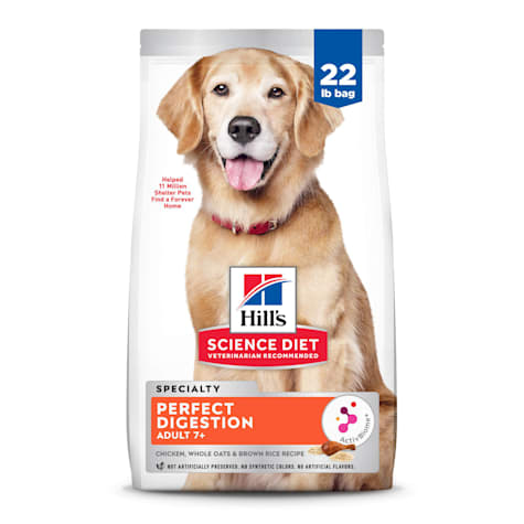 Hill's Science Diet Adult 7+ Perfect Digestion Chicken Dry Dog Food