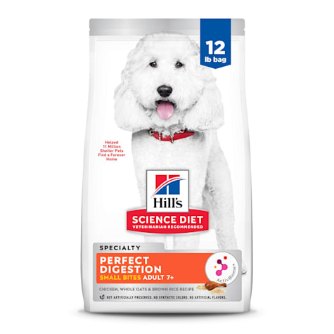 Hill's Science Diet Adult 7+ Perfect Digestion Small Bites Chicken Dry Dog Food