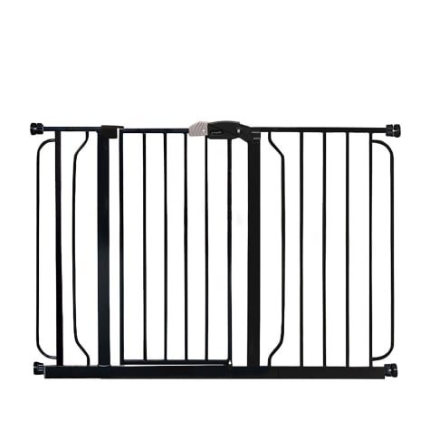 Regalo Black Extra Wide Metal Pet Gate