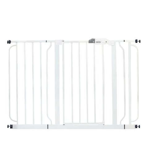 Regalo White Extra Wide Metal Pet Gate