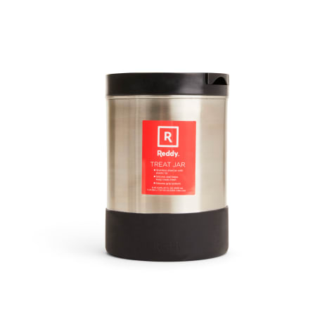 Reddy Stainless-Steel Treat Jar
