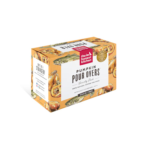 The Honest Kitchen Pumpkin Pour Overs: Variety Pack Wet Dog Food Topper