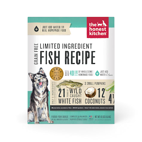 The Honest Kitchen Dehydrated Limited Ingredient Fish Recipe Dog Food