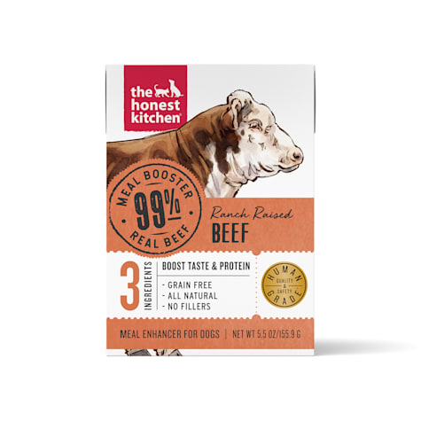 The Honest Kitchen Meal Booster: 99% Beef Wet Dog Food Topper