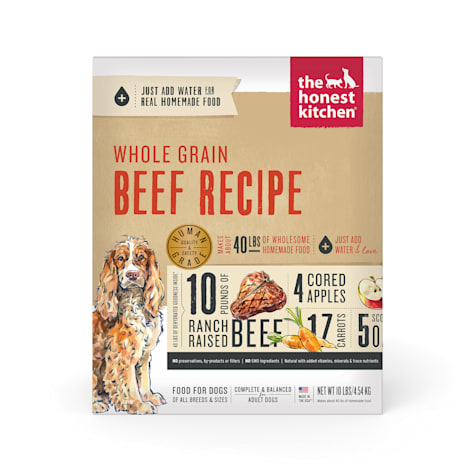 The Honest Kitchen Dehydrated Whole Grain Beef Recipe Dog Food