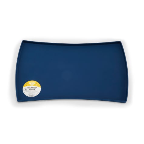 EveryYay Table Manners Blue Silicone Placemat