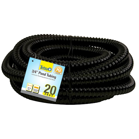 TetraPond Tubing 75 Corrugated Material Connects Pond Components and Decor