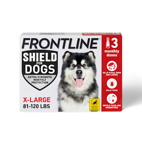FRONTLINE Shield Flea & Tick Treatment for X-Large Dogs 81-120 lbs.