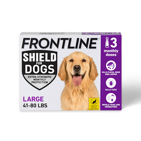 FRONTLINE Shield Flea & Tick Treatment for Large Dogs 41-80 lbs.