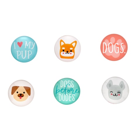 Pearhead Pet Dog Graphic Magnets for Refrigerator
