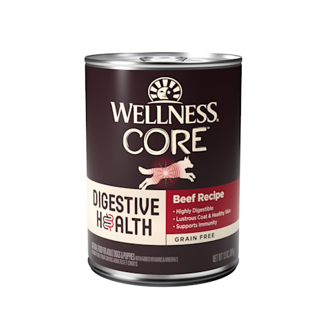 Wellness CORE Digestive Health Grain Free Beef Recipe Wet Dog Food