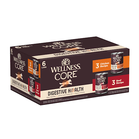 Wellness CORE Digestive Health Grain Free Chicken & Beef Pate Variety Pack Wet Dog Food