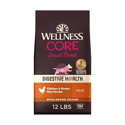 Wellness CORE Digestive Health Small Breed Chicken & Brown Rice Dry Dog Food