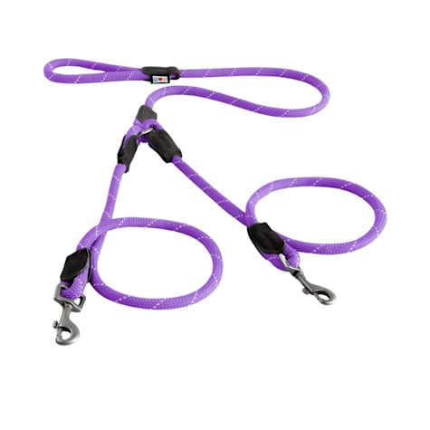 Pawtitas Reflective Double Dog Leash