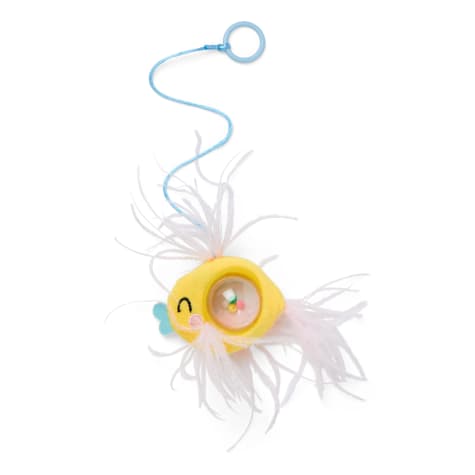 Leaps & Bounds Rattle Fish Kitten Teaser Toy