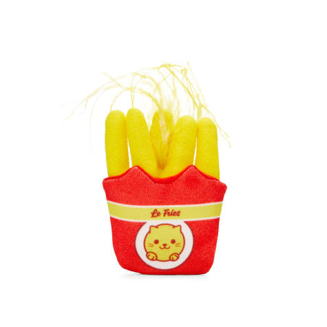 Leaps & Bounds Plush French Fries Cat Toy