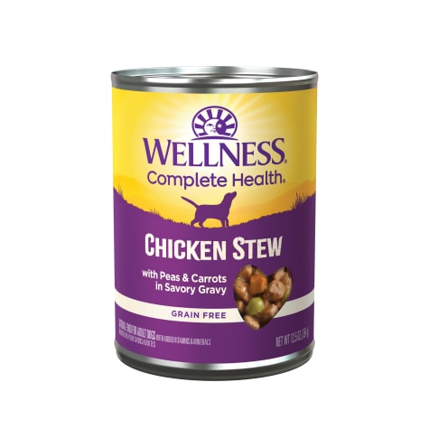 Wellness Thick & Chunky Natural Grain Free Chicken Stew Canned Dog Food