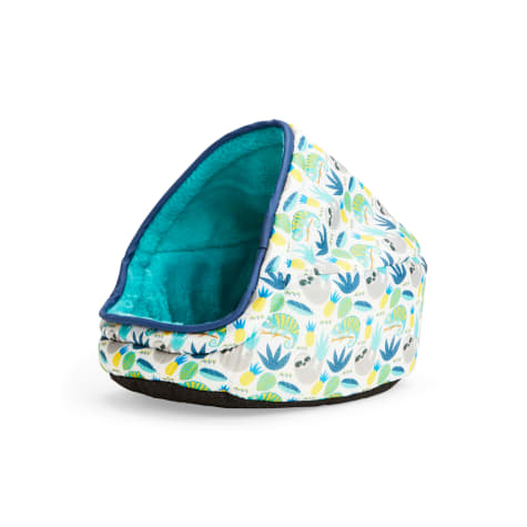 EveryYay Snooze Fest Jungle-Print Cuddle Cup Ferret Bed