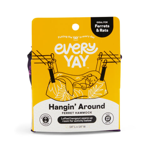 EveryYay Hangin' Around Galaxy-Print Reversible Ferret Hammock