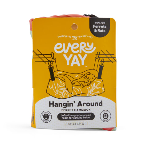 EveryYay Hangin' Around Sweet-Print Reversible Ferret Hammock