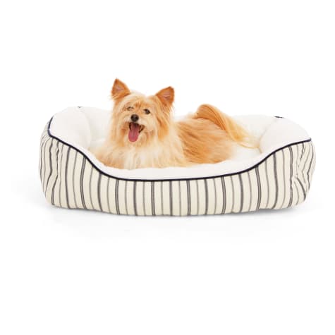 EveryYay Blue Nautical Striped Nester Dog Bed