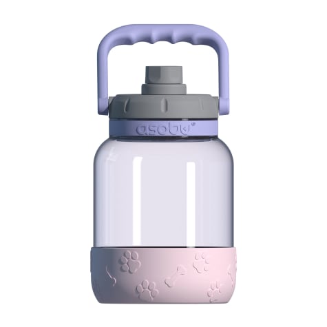 ASOBU Barkley Pink/Purple  Bottle + Dog Bowl