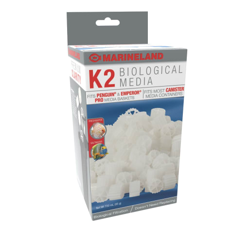 Marineland K2 Biological Media Fits Penguin And Emperor Pro Media Baskets for Biological Aquarium Filtration