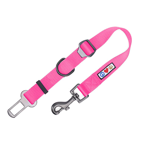 Pawtitas Pink Seat Belt Pet Carrier